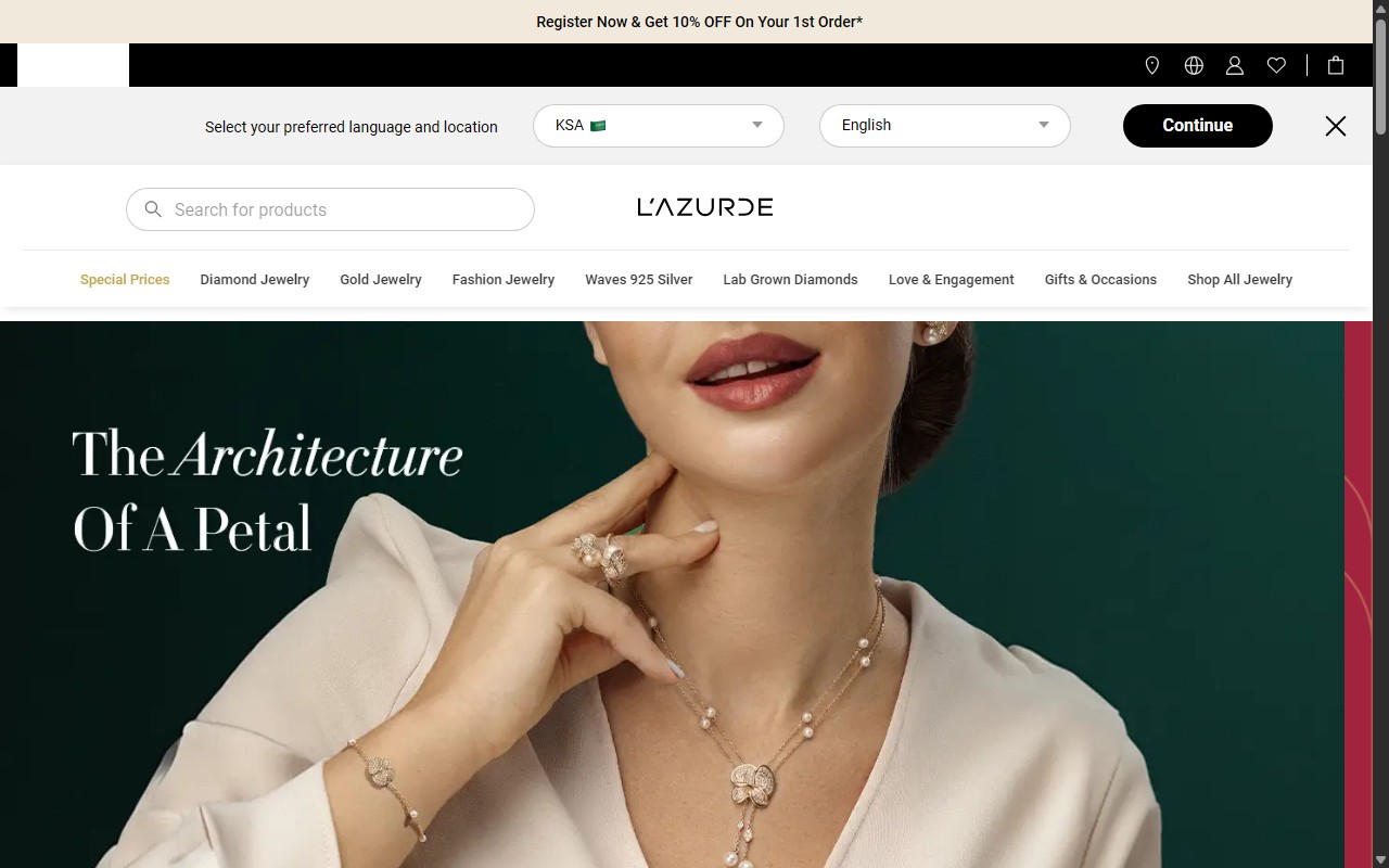L'AZURDE Jewelry