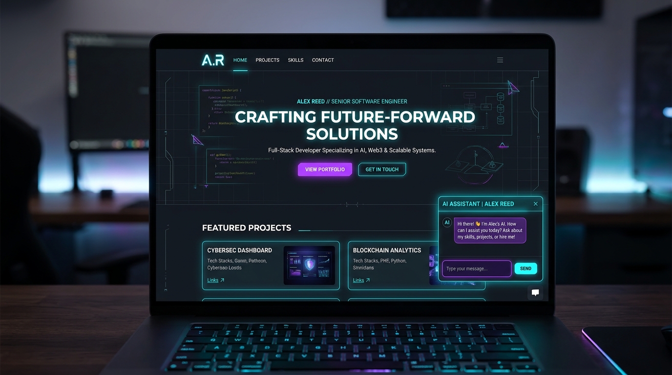 Portfolio & AI Chatbot